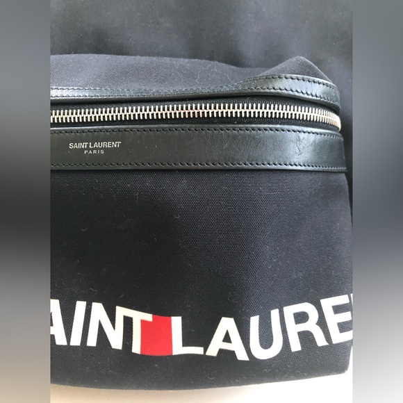 Saint Laurent City Backpack XL size authentic YSL SLP Gucci Balmain Chanel - Picture 2 of 7